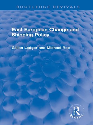 cover image of East European Change and Shipping Policy